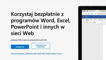 microsoft office online za darmo.